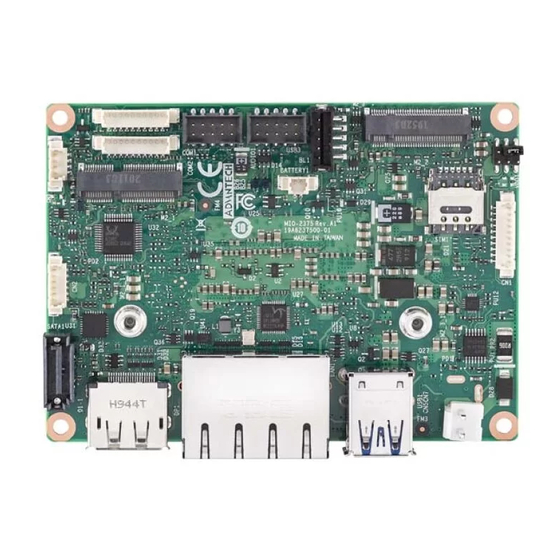 Advantech MIO-2375 User Manual