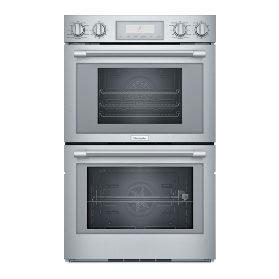 Thermador Masterpiece Series Use & Care Manual