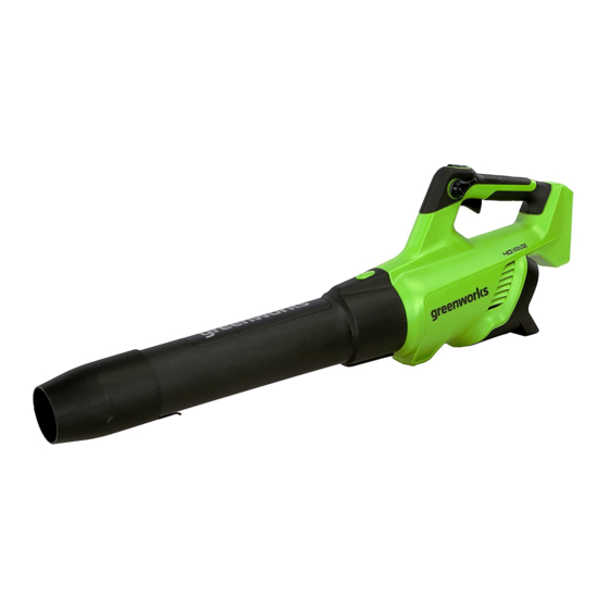GreenWorks GD40ABK2 Series Instructions Manual