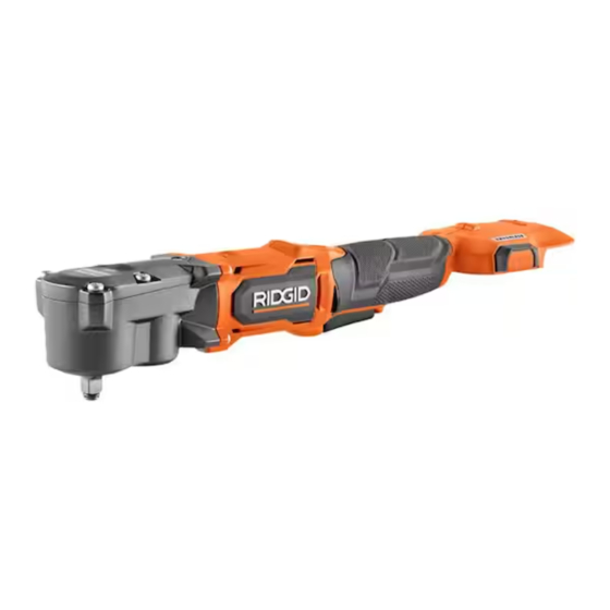 RIDGID R8720 Operator's Manual