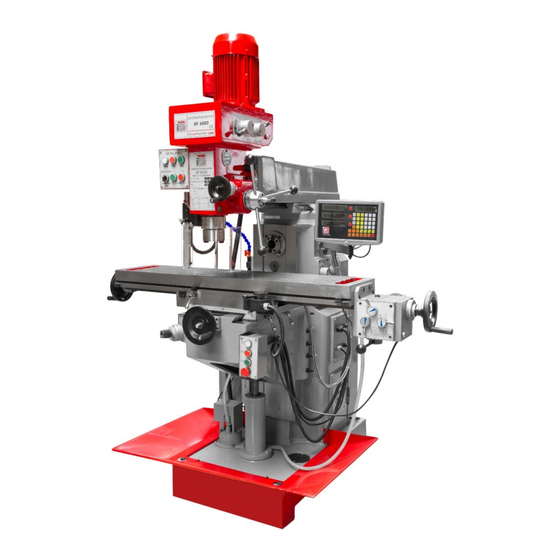 HOLZMANN MASCHINEN BF600D Operating Manual