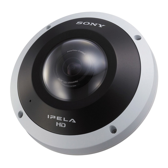 Sony Ipela SNC-HM662 User Manual