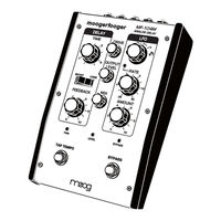 Moog MOOGERFOOGER MF-104M User Manual
