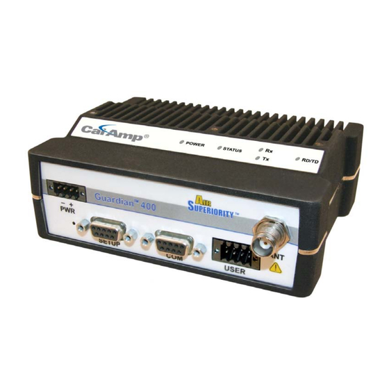 CalAmp GUARDIAN User Manual