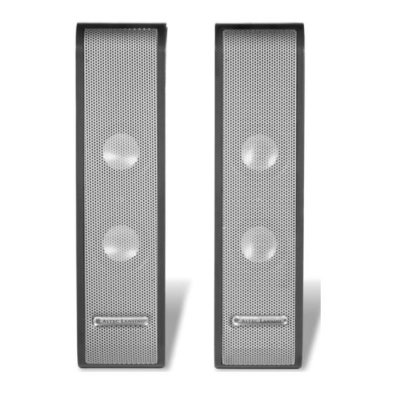 Altec Lansing XT1 User Manual