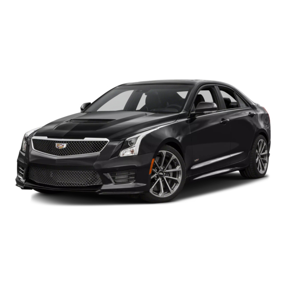 Cadillac 2016 ATS-V Product Information