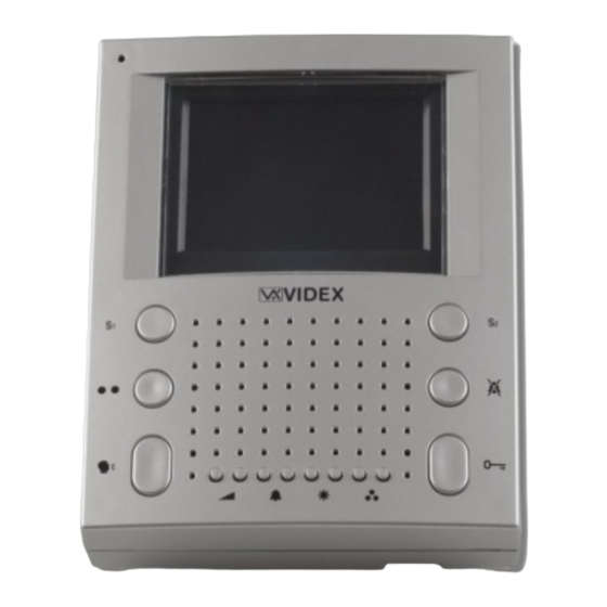 Videx 5418 Installation Instructions Manual