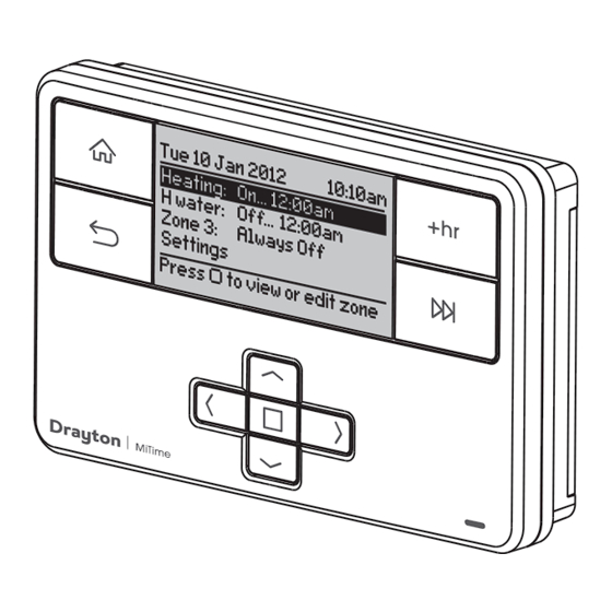 Drayton MiTime T742R User Manual