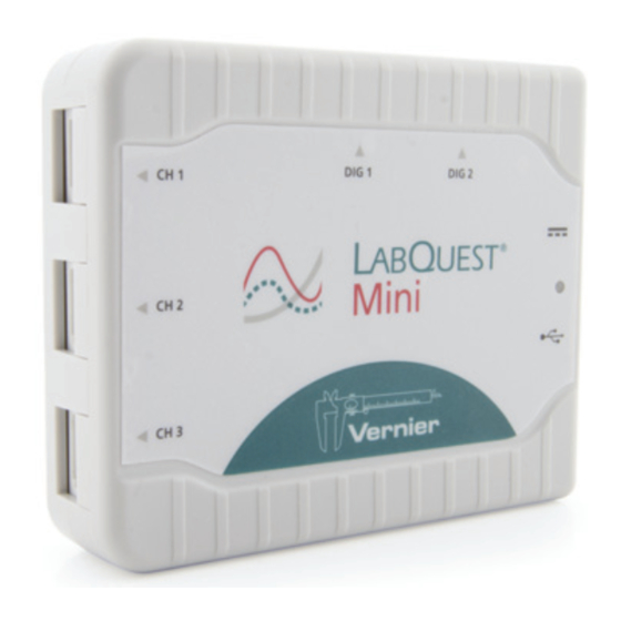 Vernier LabQuest Mini Manual