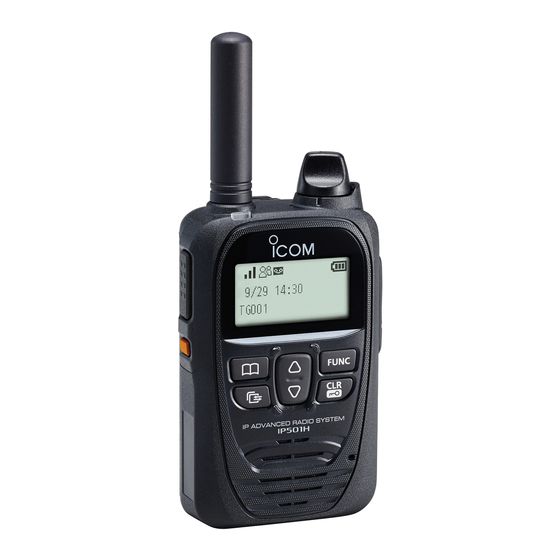 Icom IP501H Manual