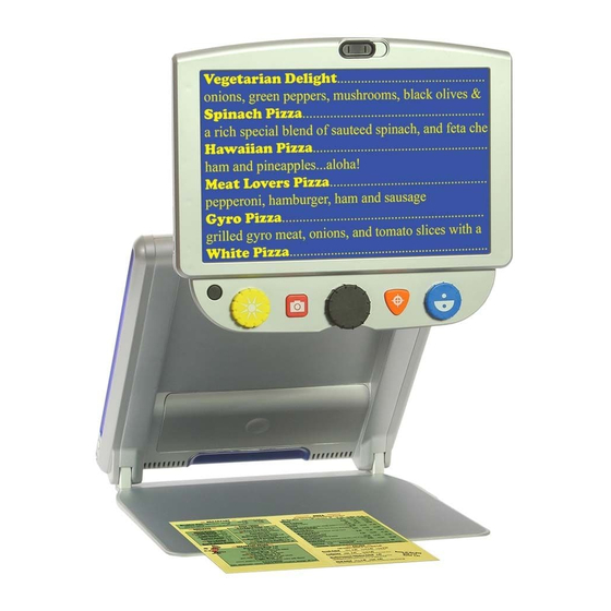 User Manuals: Freedom Scientific TOPAZ PHD Magnifier