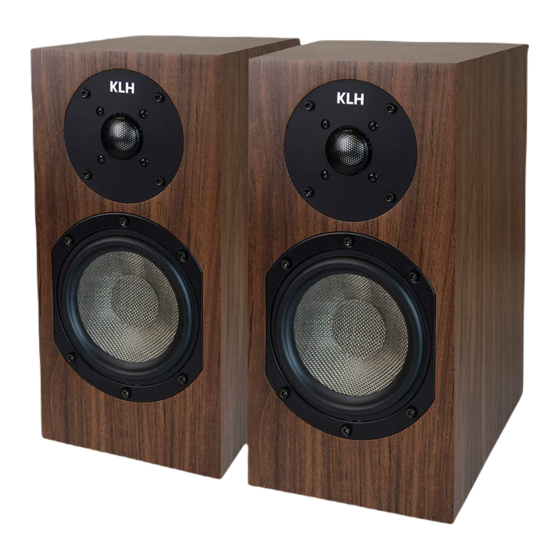 KLH ALBANY II Connecting Manual