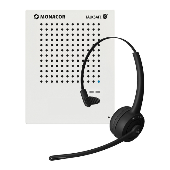 Monacor TALKSAFE-1 Manual