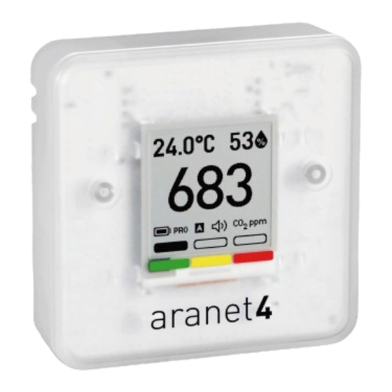 Aranet 4 HOME User Manual