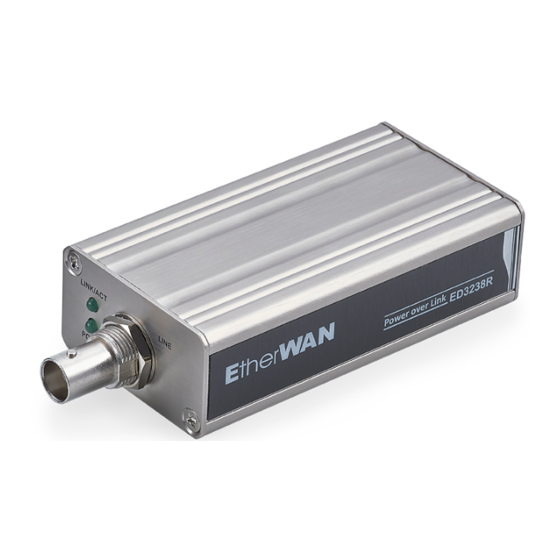 EtherWAN ED3238 Quick Start Manual