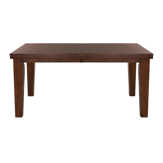 Homelegance Ameillia 586-82 Assembly Instruction