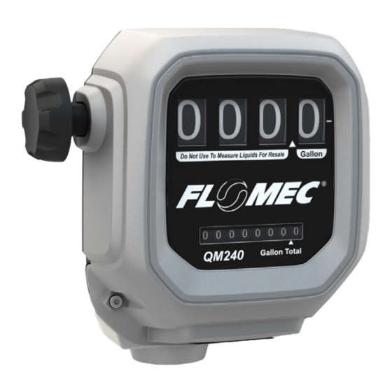 Flomec GPRO QM Series Owner's Manual
