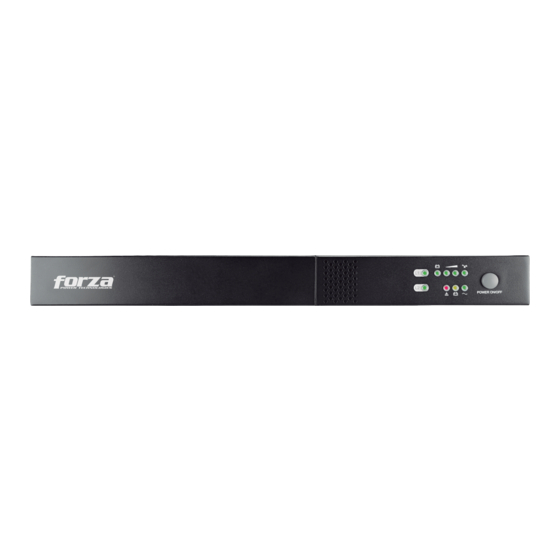 Forza FDC-1001RUL User Manual