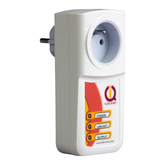 iQtronic IQSocket IQTS-IP200 User Manual