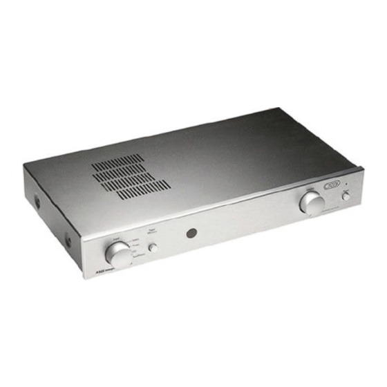Creek Audio A50i Operating Instructions