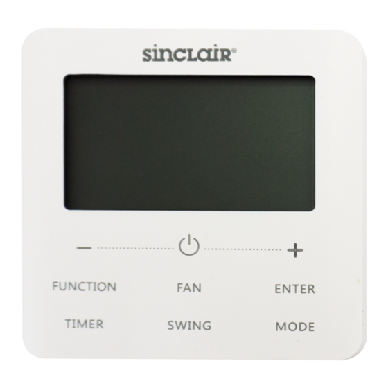 Sinclair SWC-05W User Manual