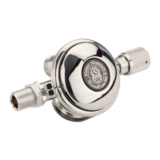 Kirby Morgan SuperFlow Regulator Manual