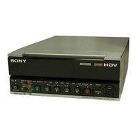 Sony HVR-M15AJ Service Manual