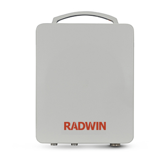 Radwin RADWIN 2000 D+ Manuals