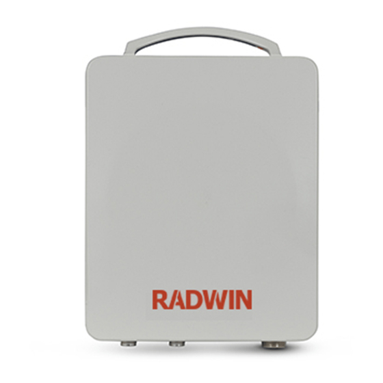Radwin  2000 D+ User Manual