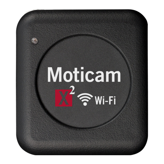 Motic Moticam X Quick Start Manual