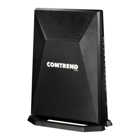 Comtrend Corporation VR-3063 User Manual