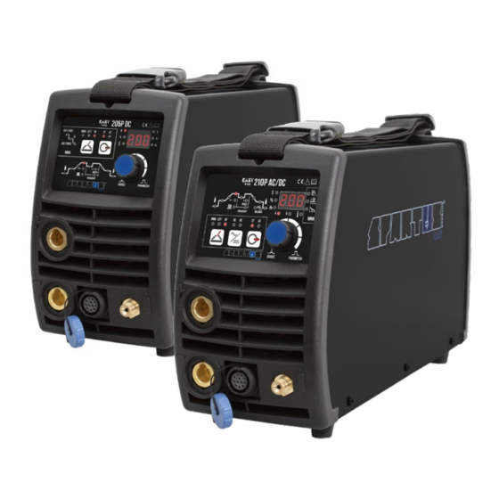 Spartus EasyTIG 203P DC Manuals