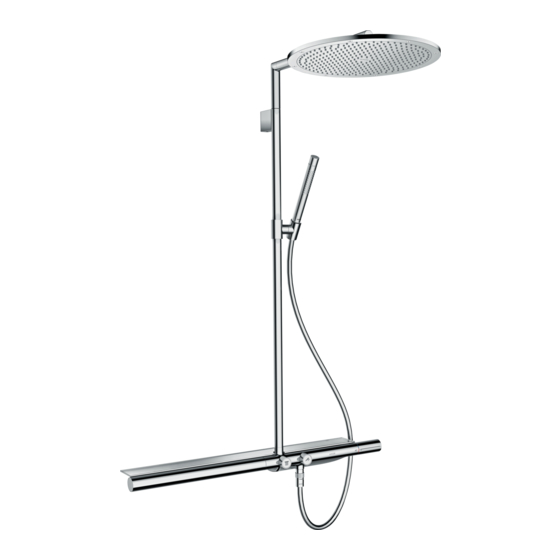 Axor Showerpipe 27984007 Instructions For Use/Assembly Instructions
