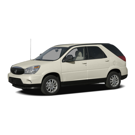 Buick 2007 Rendezvous Manuals