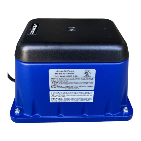 AIRMAC DBM80 Series Service Manual