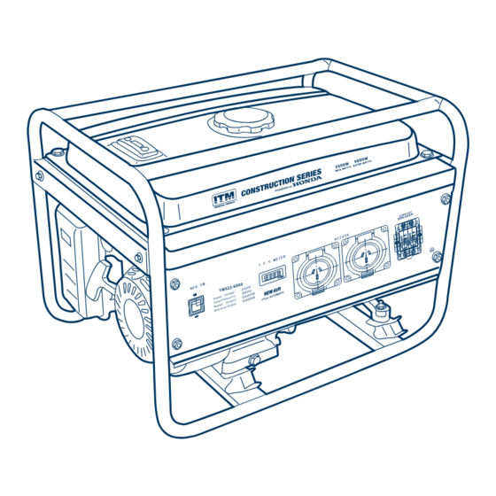 Itm CONSTRUCTION Series Operator's Manual