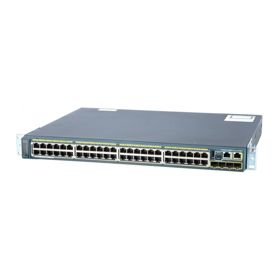 Cisco Catalyst 2960 Hardware Installation Manual