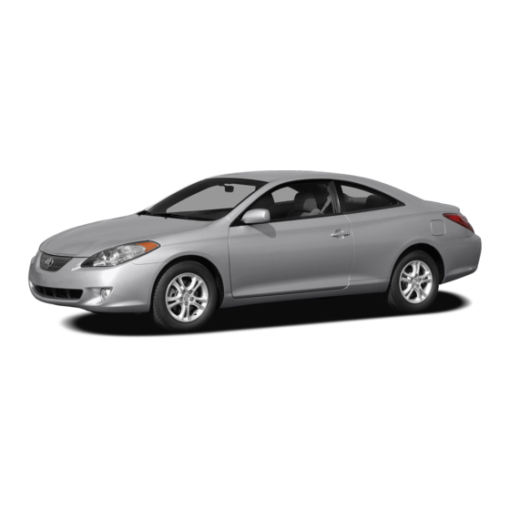 Toyota 2008 Camry Solara Scheduled Maintenance Manual