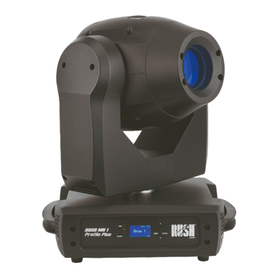 Rush MH 1 Profile Plus User Manual