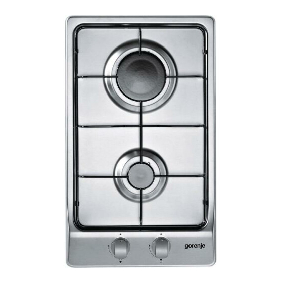 Gorenje G34AX1 - 249046 Instruction Manual