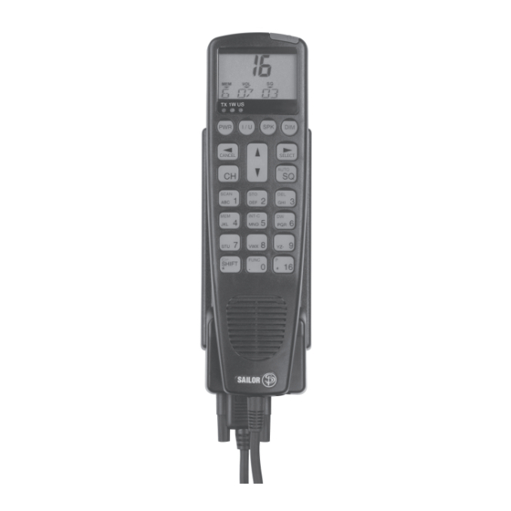 Sailor C4900 Installation Manual