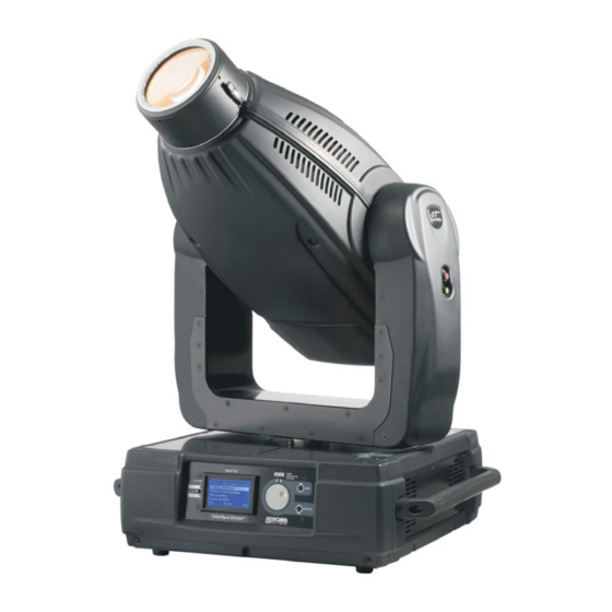 Robe ColorSpot 2500E AT Service Manual