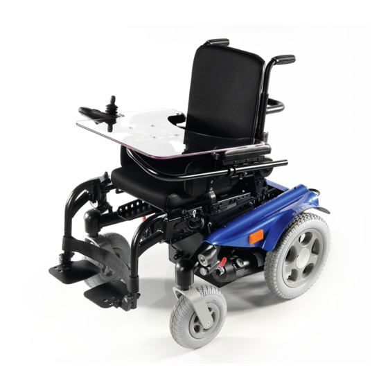 Zippie Salsa R2 Power Wheelchair Manuals