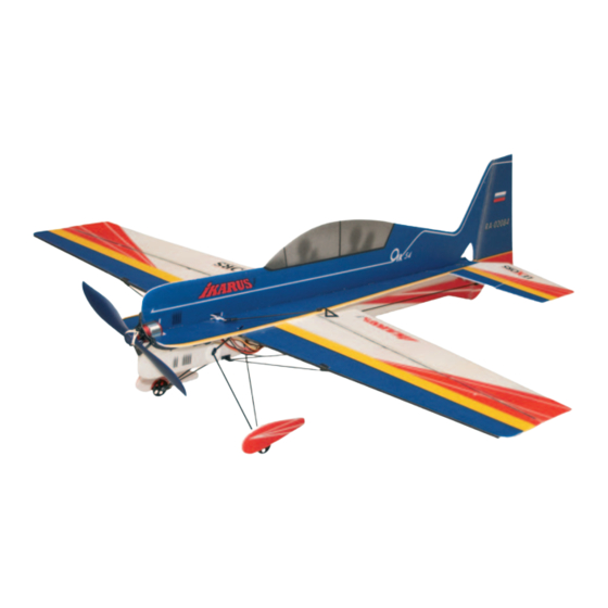 iKarus SHOCK FLYER F3A Building Instructions