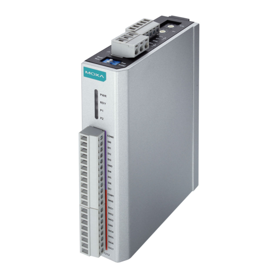 Moxa Technologies ioLogik R1200 Series Quick Start Manual