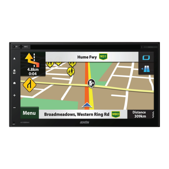 Axis AX1808NAV Installation Manual