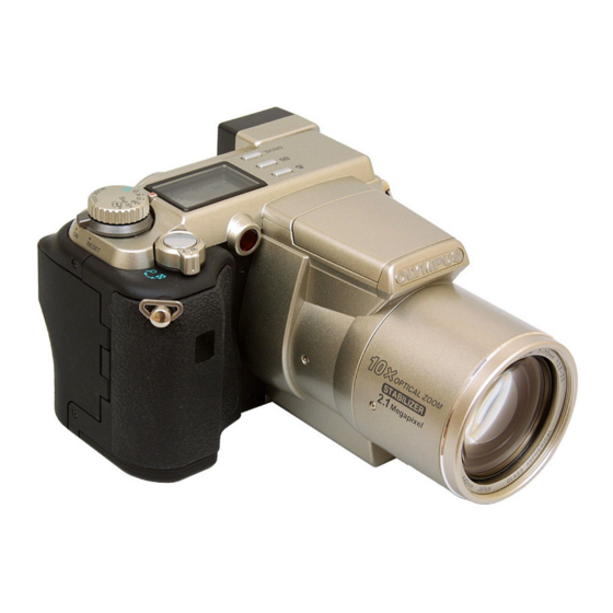 Olympus CAMEDIA C-2100 Ultra Zoom Quick Start Manual