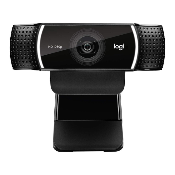 Logitech PRO STREAM C922X Complete Setup Manual