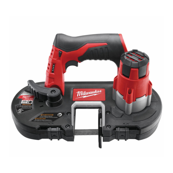 Milwaukee M12BS-0 Band Saw Kit Manuals