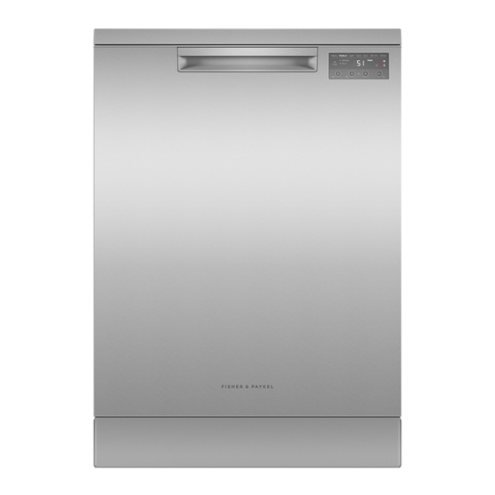 Fisher & Paykel Contemporary DW60FC1X2 User Manual